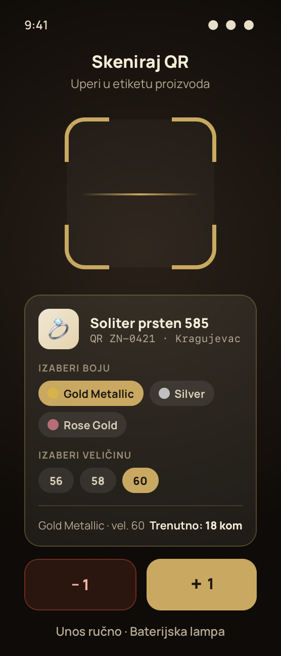 QR skener